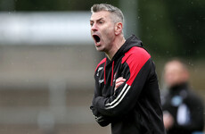 Former Derry manager Rory Gallagher temporarily banned from taking teams