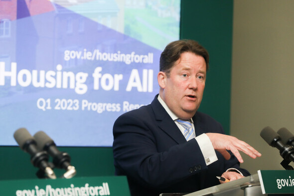Darragh O'Brien tells Cabinet that the Government will hit or exceed its target for new homes this year - Vimarsana News