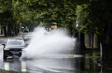 Yellow rain warning for 11 counties and Orange warning for Cork and Waterford come into effect