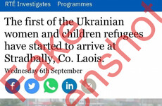 Debunked: Doctored image of RTÉ headline spread with anti-immigrant messages