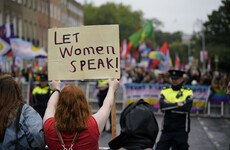 Hundreds take part in opposing protests in Dublin over transgender rights