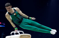 Rhys McClenaghan wins silver medal at World Cup in Paris