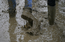 A wet and muddy first day at the Ploughing