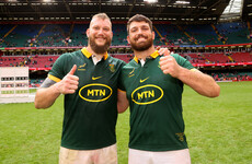 South Africa name strong side to face Ireland in the Rugby World Cup this weekend