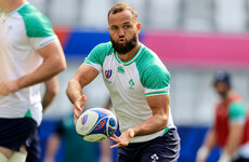 Ireland make one change to team for Saturday's massive World Cup clash with South Africa