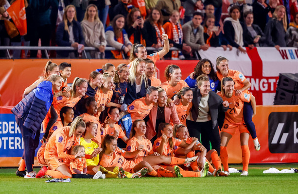 Netherlands strike late to beat England in Women's Nations League