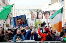 Far-right posts featuring mock gallows outside Dáil remain online despite Garda investigations