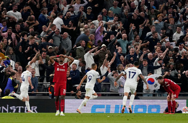 Spurs sink nine-man Liverpool thanks to last-gasp Matip own goal