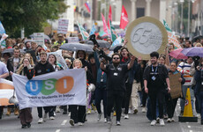 Young people march to demand Government action over accommodation ‘crisis’ facing students