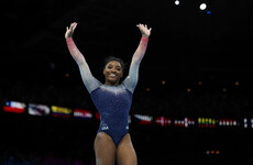 Simone Biles caps off stunning return with 20th world gymnastics title