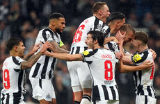 Newcastle crush PSG to mark first home Champions League game in 20 years