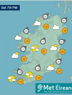 ‘Unusually warm’ air movement to result in temperatures in the 20s over the weekend