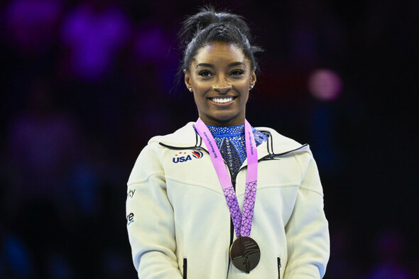 Simone Biles makes history with 34th elite level gymnastics medal - Vimarsana News