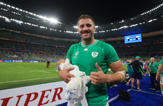 'He's only 10 or 11 days old' - McCloskey celebrates World Cup debut with newborn son