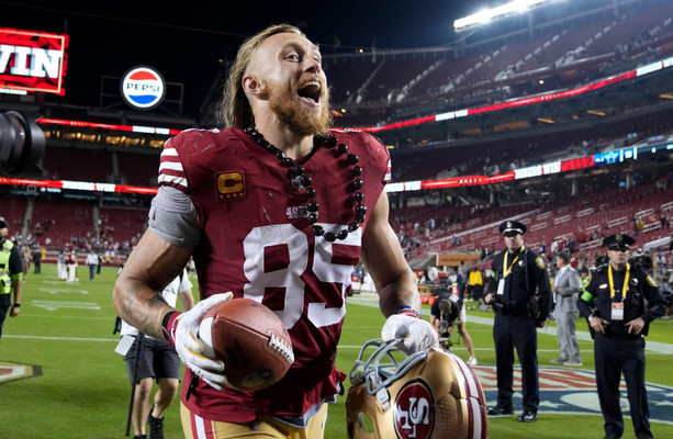 Catch, run, block, score: 49ers tight end George Kittle does it all – Twin  Cities