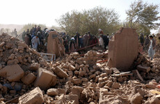 Taliban chiefs visit Afghan villages hit by quake that killed at least 2,000