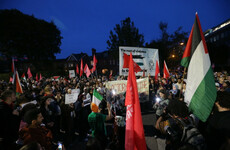 Two men arrested during protest at Israeli Embassy in Dublin