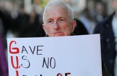 Guineys and Clerys staff hold protest over store closures