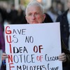Guineys and Clerys staff hold protest over store closures