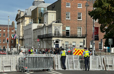 No protests outside Leinster House today following 'ring of steel' put in place around perimeter