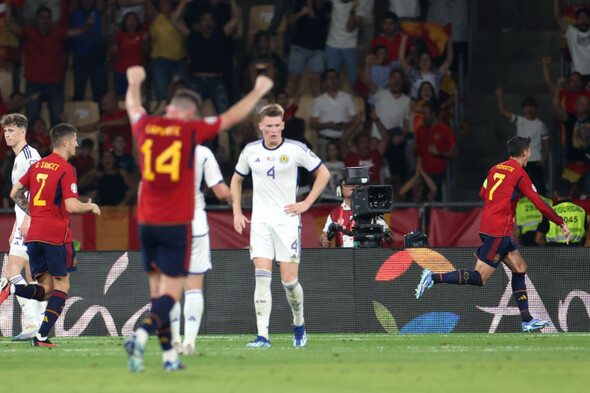 McTominay's brilliant goal ruled out as Spain earn crucial win over Scotland - Vimarsana News