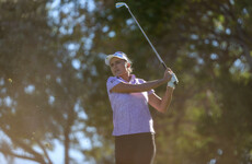 LPGA's Thompson 1-over at sunset in Vegas PGA event