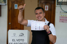 Ecuador's youngest-ever president vows to 'restore peace'