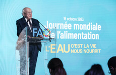President Higgins hits out at ‘dysfunctional food systems’ in World Food Forum address in Rome