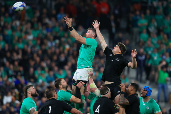 How did Ireland's lineout compare to the other teams at the World Cup? - Vimarsana News