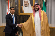 Saudi leader tells Rishi Sunak attacks on Gaza 'heinous', risk of 'dangerous repercussions'