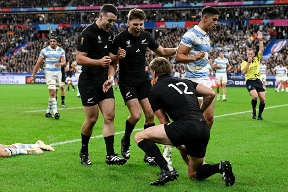 All Blacks blow Pumas away in shambolically poor World Cup semi - Vimarsana News