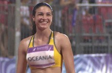GIF of Michelle Jenneke doing her warm-up dance in the rain might break the internet (again)