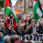 Thousands march in Palestinian solidarity demonstration in Dublin