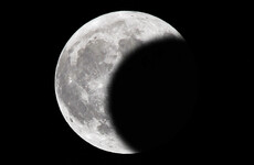 A partial lunar eclipse will be visible from Ireland tonight