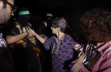 Video: Two women held as Hamas hostages are handed over to Red Cross