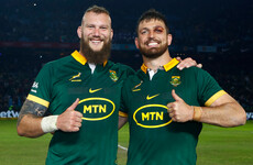 Springboks name a 7/1 bench for the World Cup final