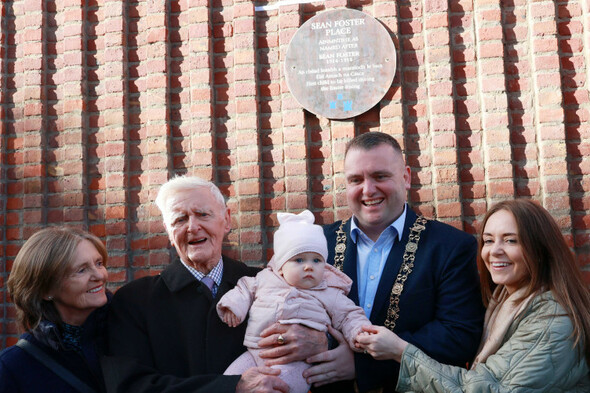 Plaque in memory of first child killed in Easter Rising unveiled by Dublin City Council - Vimarsana News