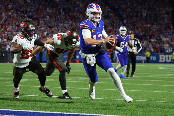 Allen throws for two touchdowns, runs for another as NFL Bills beat Bucs - Vimarsana News