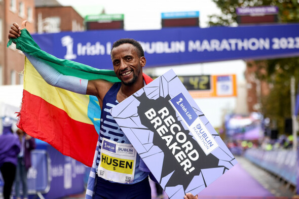 Kemal Husen sets new course record with Dublin Marathon victory - Vimarsana News