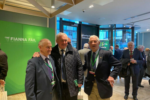 Bertie Ahern attends Fianna Fáil Ard Fheis - his first since rejoining the party - Vimarsana News