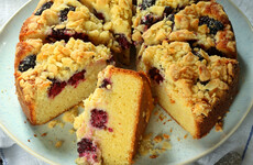 Recipes: Lemon drizzle and blackberry crumble cakes to warm you up in the cold