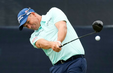Padraig Harrington shares lead on Champions Tour in USA