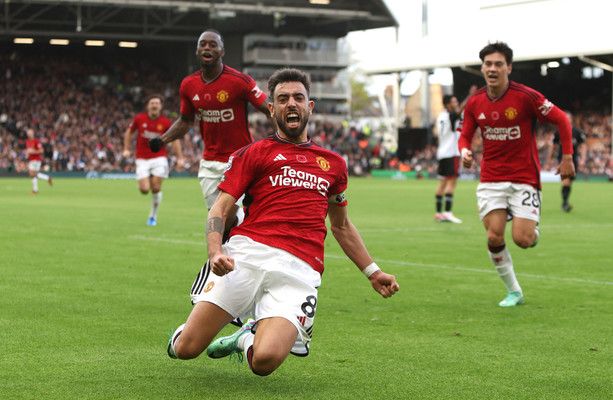 Bruno Fernandes nets Man Utd winner in comeback against Fulham to