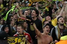 VIDEO: Borussia Dortmund fans bring the noise, turn a police escort into a party