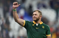 Former Ulster player Duane Vermeulen retires as double World Cup winner