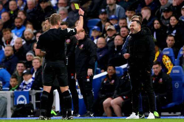 'I don't like 80% of English referees,' - Brighton boss after Sheffield United draw - Vimarsana News