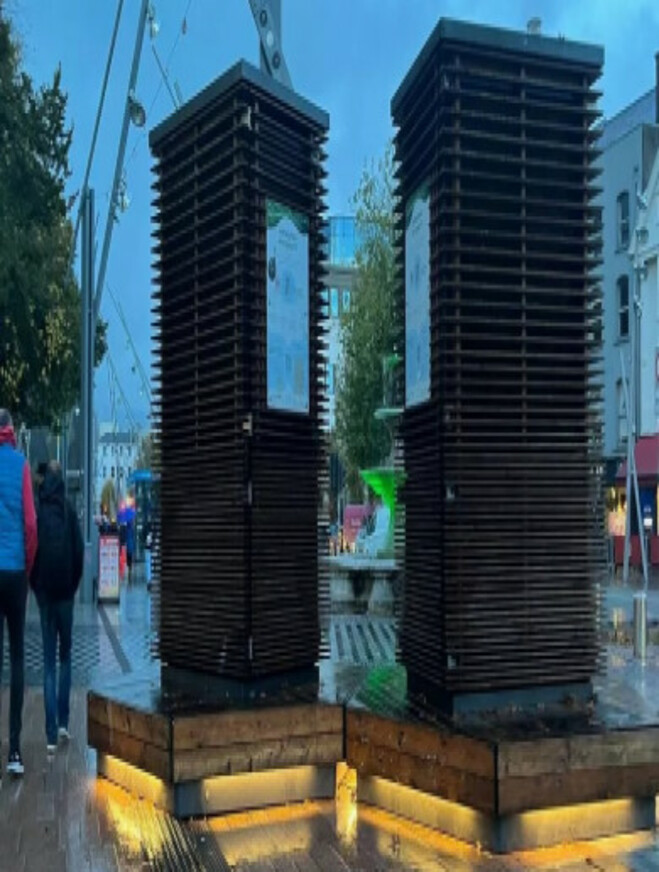 Cork city cllrs decide against dumping €400,000 'robo trees', amid