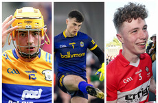 Who is in the running for the GAA's Young Footballer and Hurler of the Year awards?