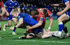 Osborne and Deegan to the fore in emphatic win for Leinster over Scarlets