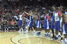 VIDEO: Blake Griffin sunk a 75-foot shot in practice
